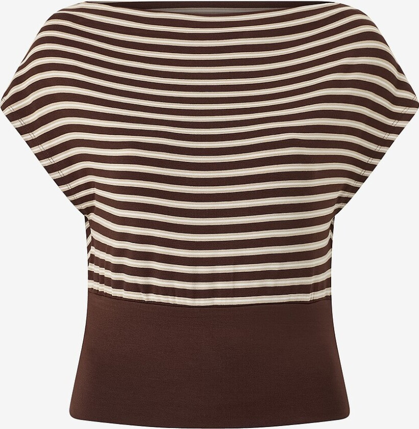 Topp Boatneck - Flerfarget