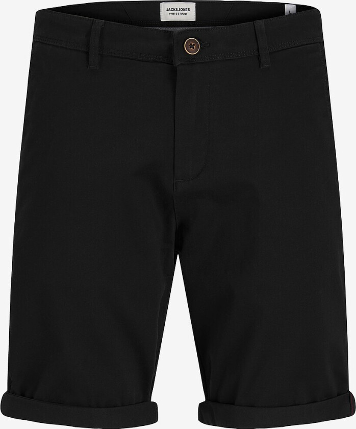 Shorts jpstBowie jjShorts Solid Srt SN Pls - Svart