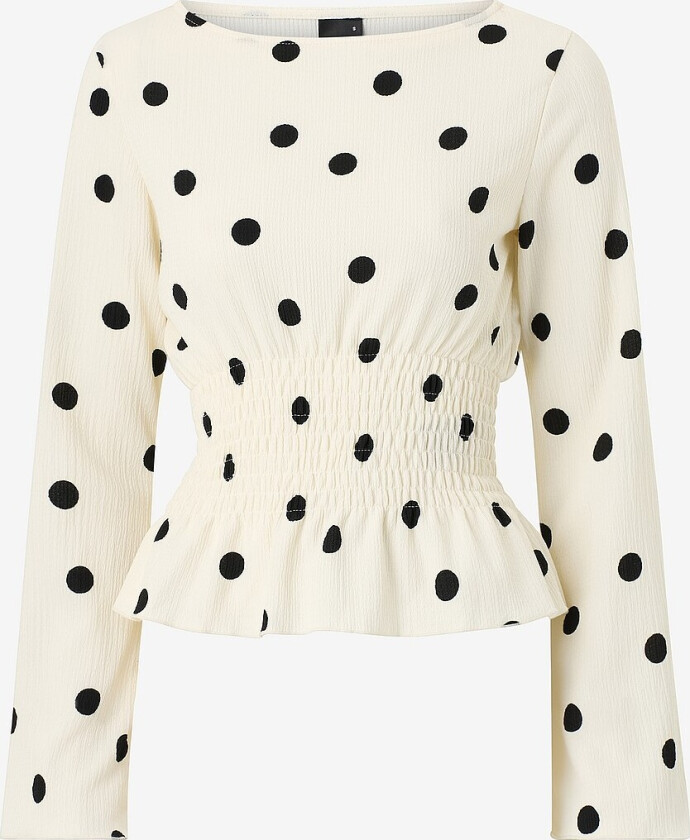 Topp Long Sleeve Smock - Flerfarget