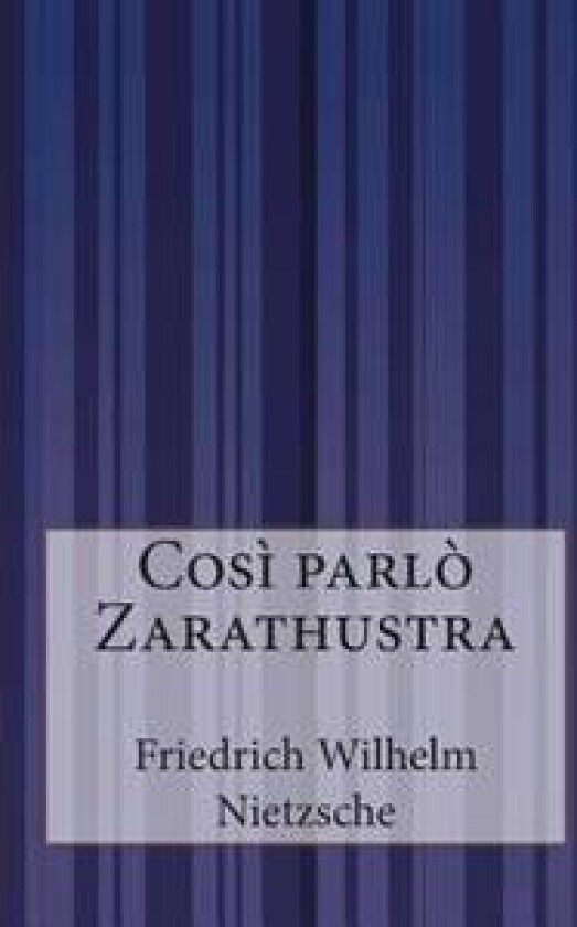 Così parlò Zarathustra
