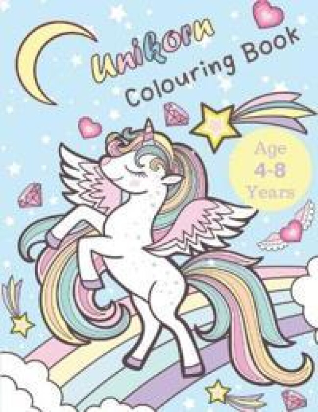 Unicorn Colouring Book