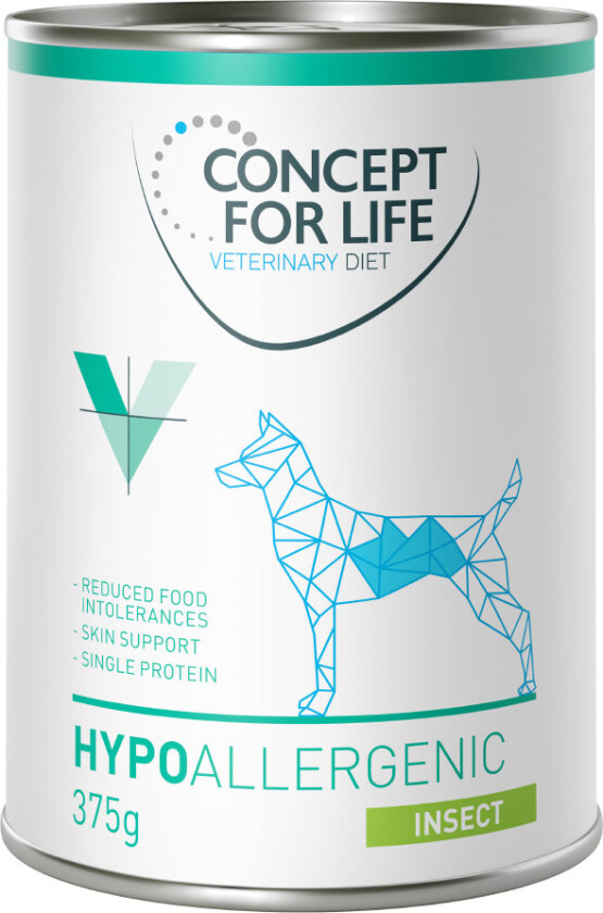Concept for Life Veterinary Diet Hypoallergenic Insect - 24 x 375 g