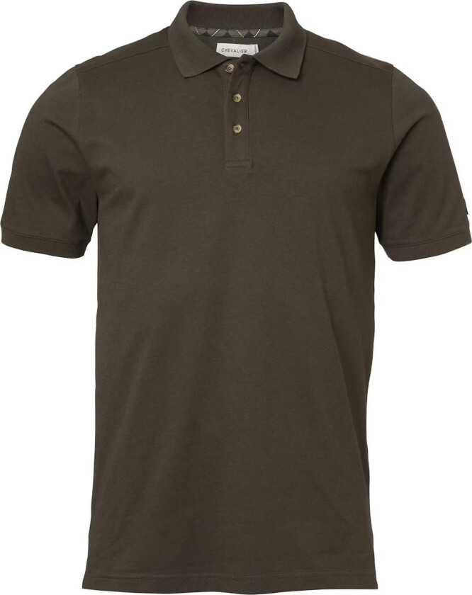 Men's Trevor Polo Shirt Leather Brown