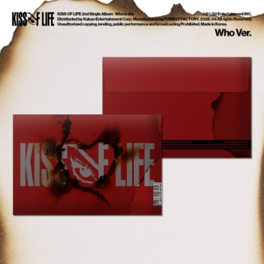 Kiss Of Life Who Is She CD