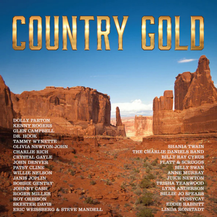 Diverse Artister Country Gold LP/Vinyl