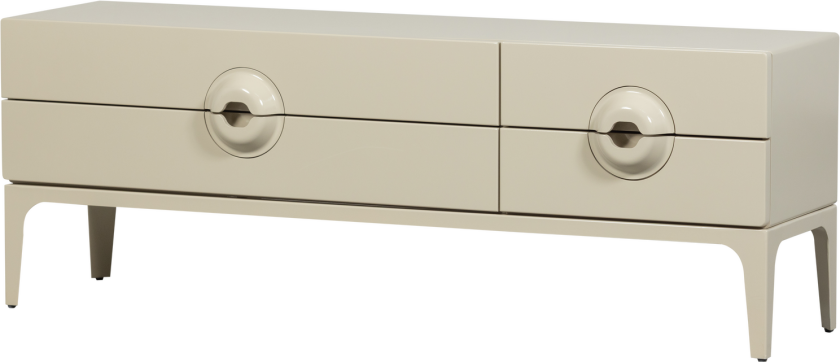 Merge TV-stativ i eukalyptus, trestøv