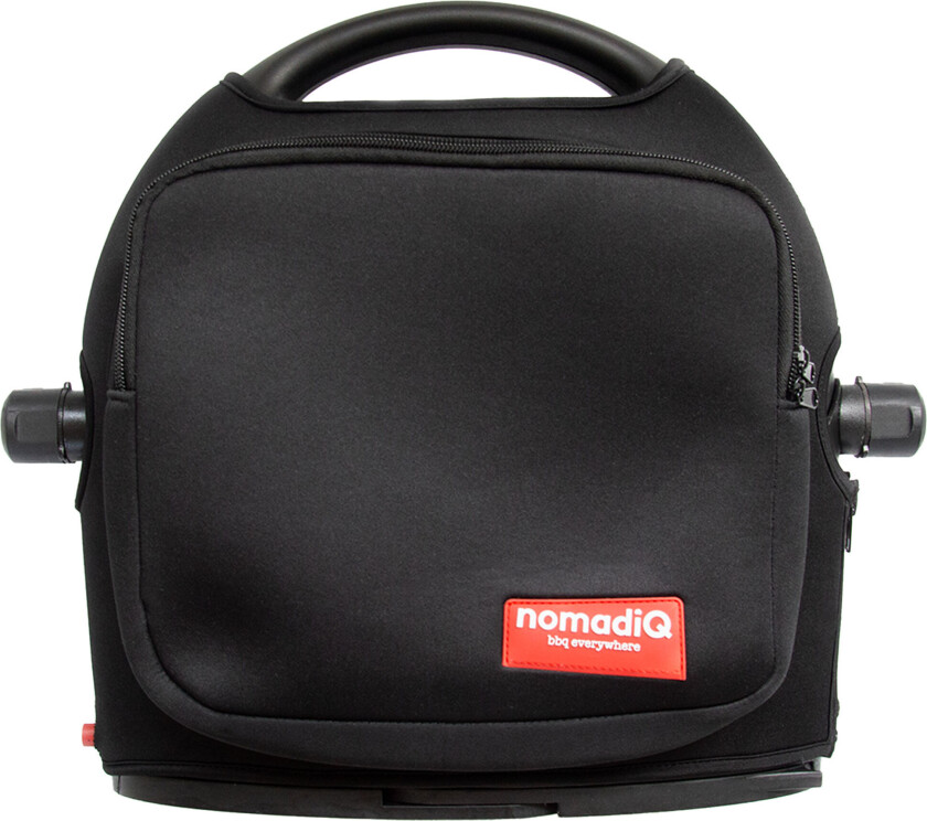 Grilltrekk med oppbevaringslomme, svart