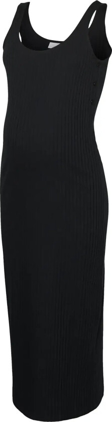 Mlnaja Vita Sl Jrs Midi Dress 2F - Black - M