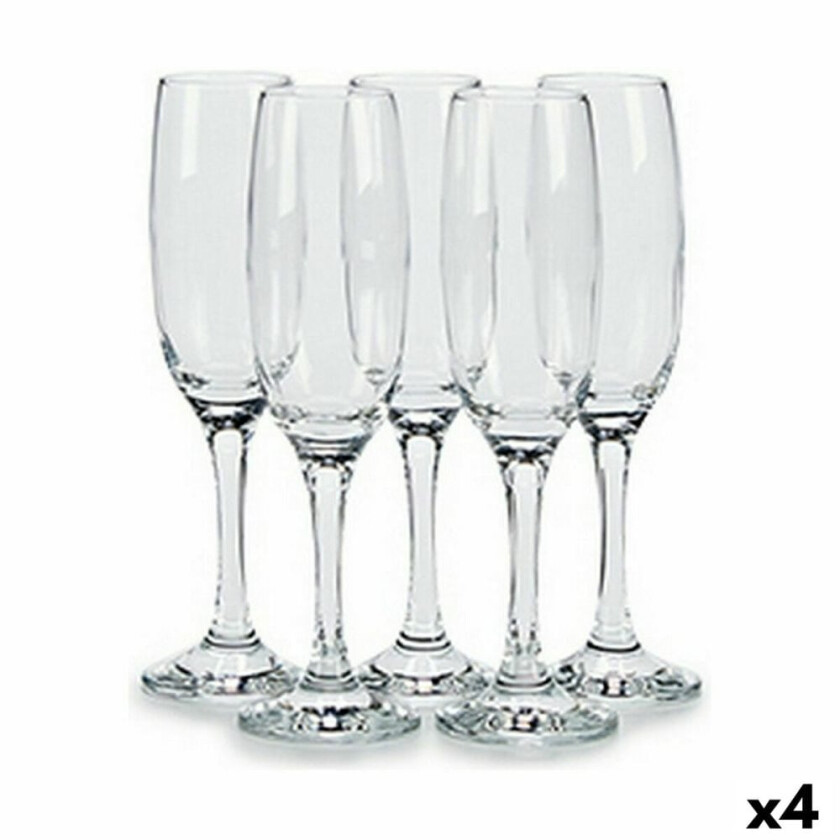 Iskrem Imperial Champagne Transparent Glass 210 ml (4 kvantiteter)
