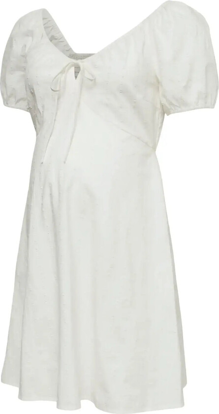 Vmmjutty Ss Short Dress Wvn - White - S