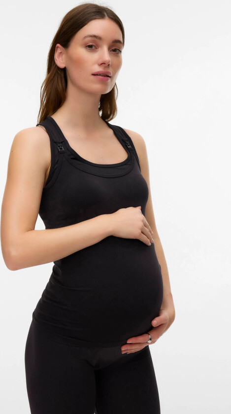 Mlactive Simone Sl Nursing Top 2F - Black - S/M