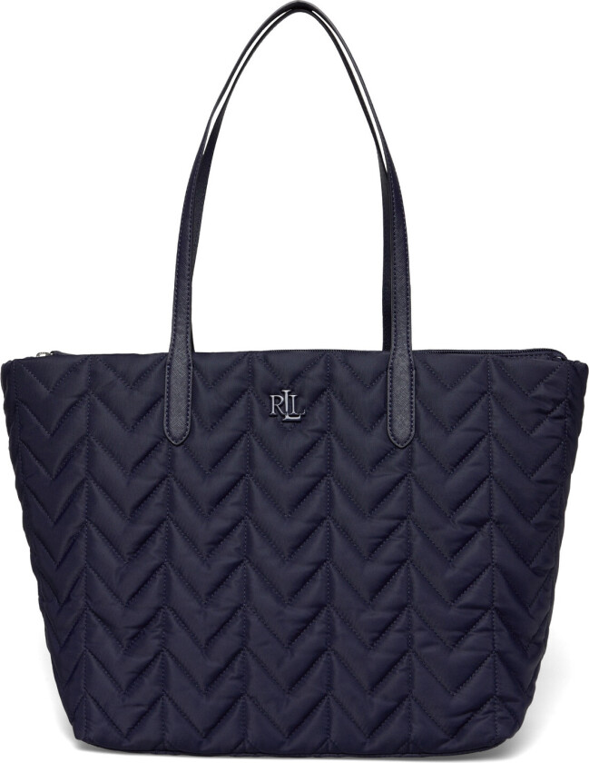 Quilted Extra-Large Stevie Zip Tote Bag - Navy - ONE SIZE