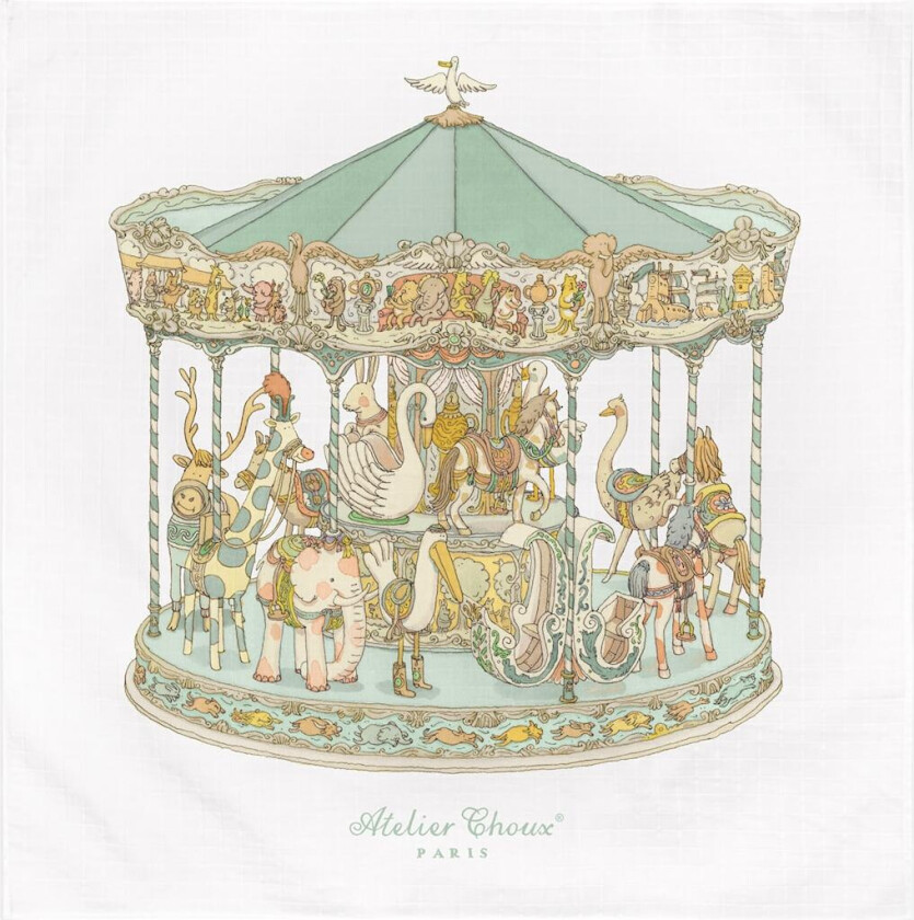 GOTS Teppe Carousel Green Carousel Green One Size Grønn One Size unisex