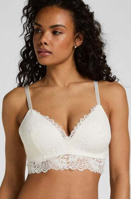 Polstret BH uten bøyle Andrea Hvit