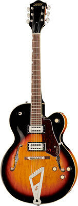 G2420 Streamliner Hollow Body Aged Brooklyn Burst, Laurel Fb, Bt-3s Pu