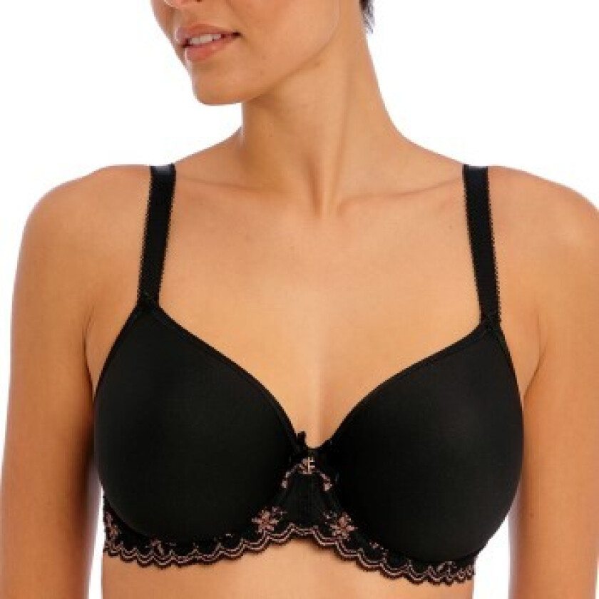 BH Off Beat Underwire Moulded Spacer Bra Svart polyester H 80 Dame