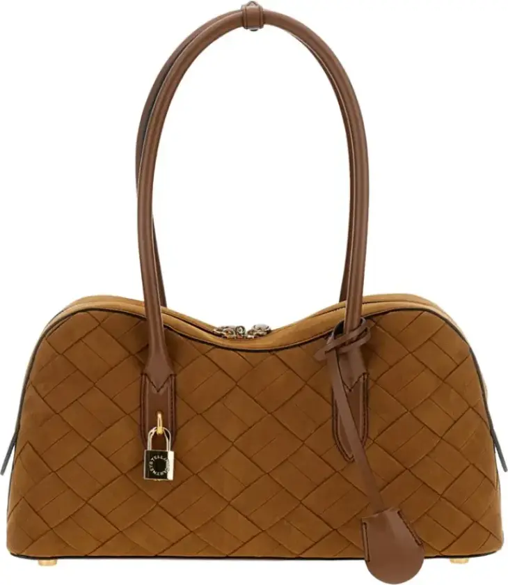 Dame, Vesker, Brun, ONE SIZE
