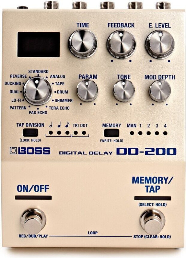 Boss DD-200 Digital Delaypedal