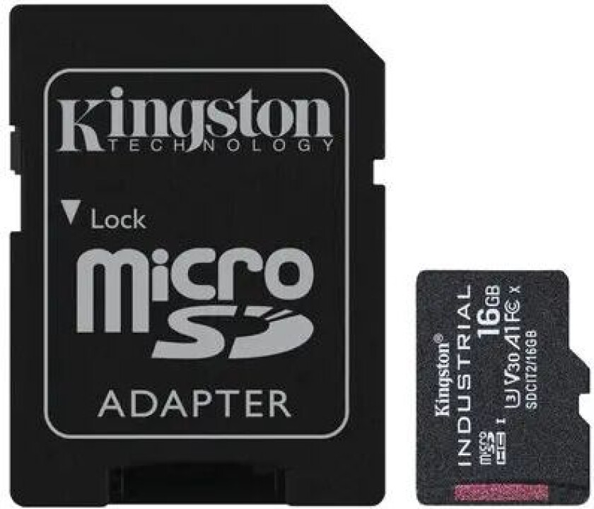 Industrial 16gb Microsdhc Uhs-i Memory Card