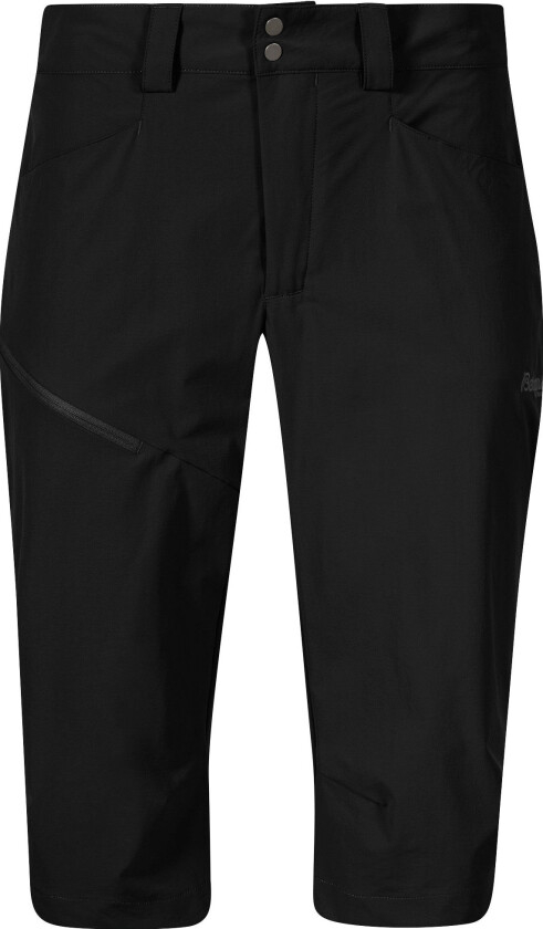 Bergans Of Norway Vandre Light Softshell Long Shorts Dame Black 36