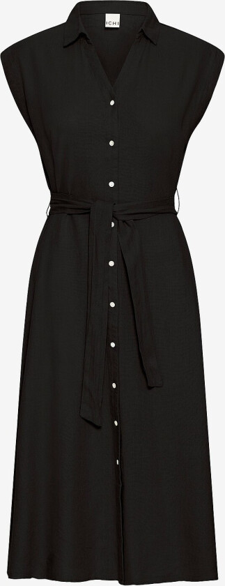 Skjortekjole ihLinno Dr3 - Svart