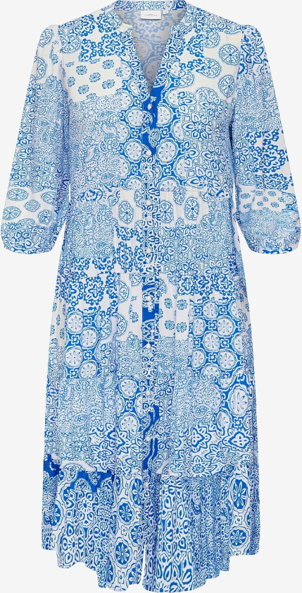 Kjole carMilana 3/4 Dress Wvn - Blå