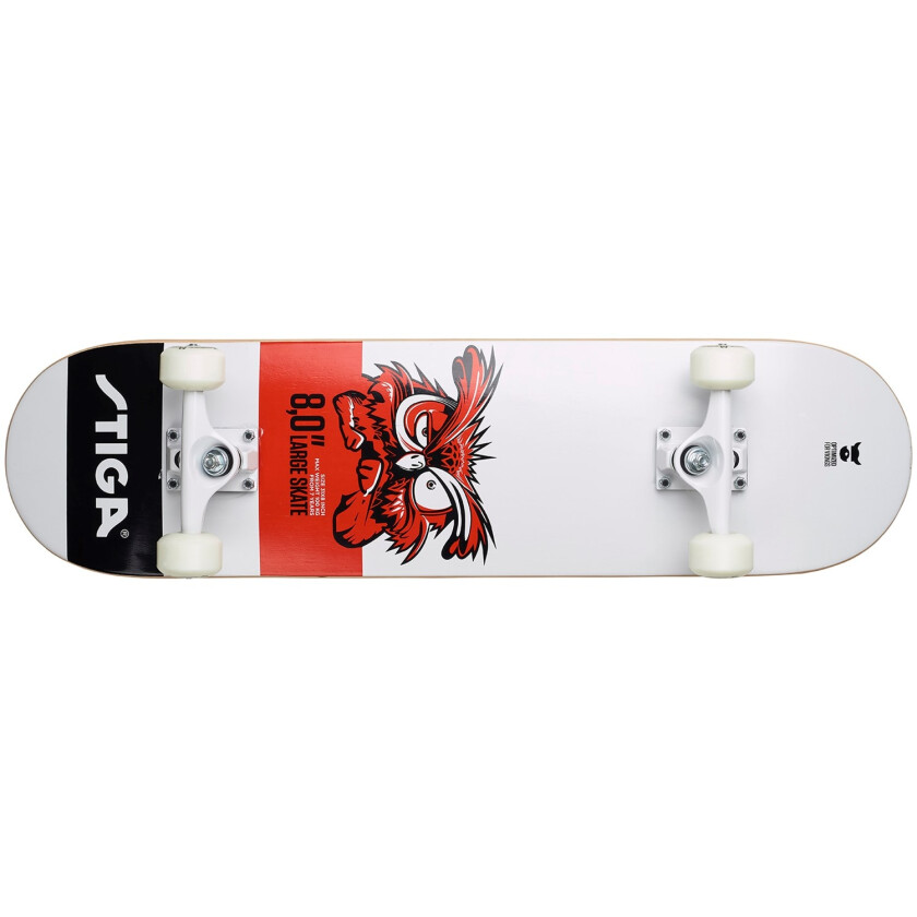 - Skateboard Owl 8.0 - White (80-2031-10)