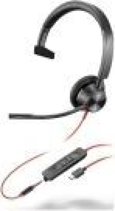 Hodetelefoner Poly 8X218AA Svart