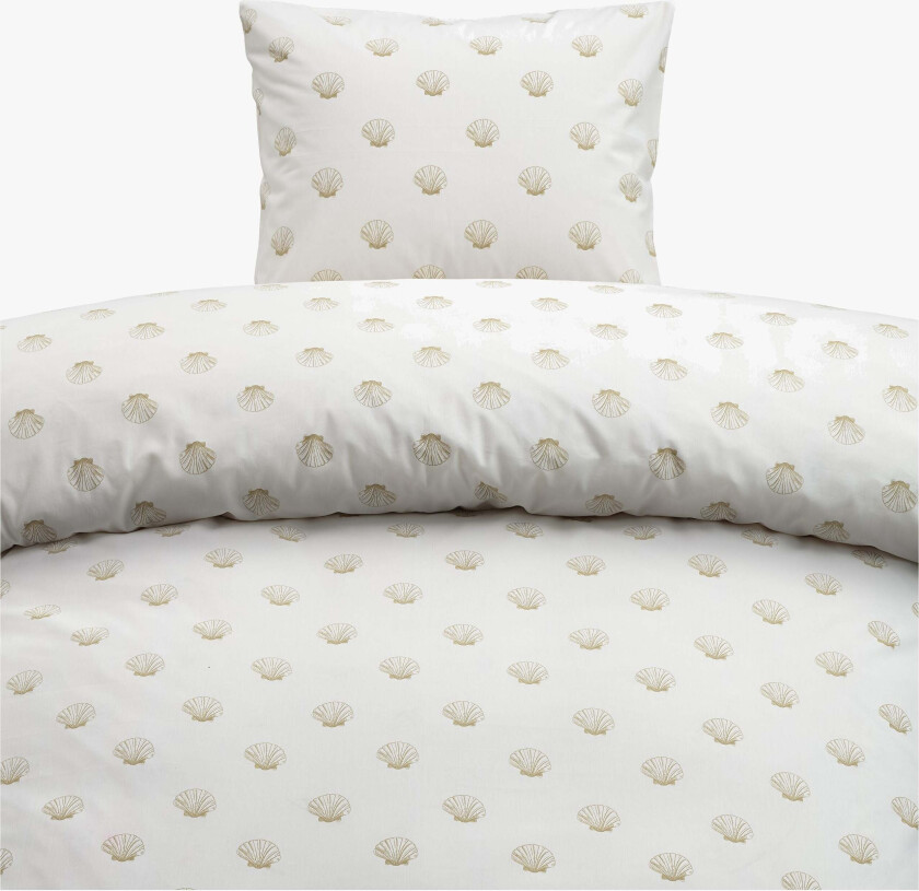 Sengesett Havbris 150x210, Gul - Sengesett - 100% Bomull