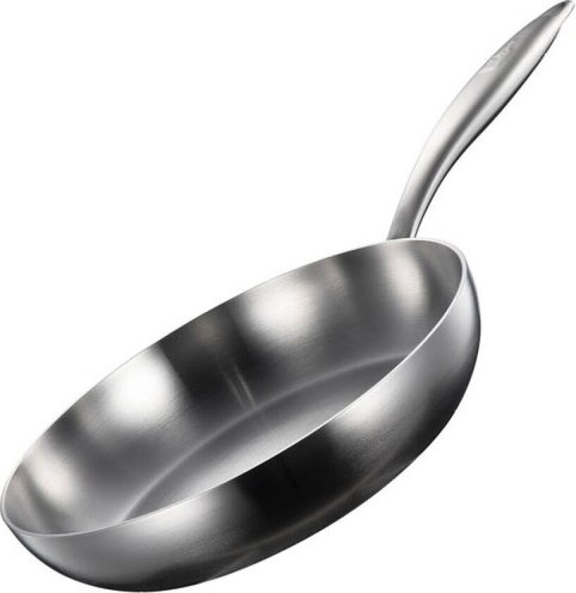 Chef Ørjan stekepanne 24 cm børstet stål