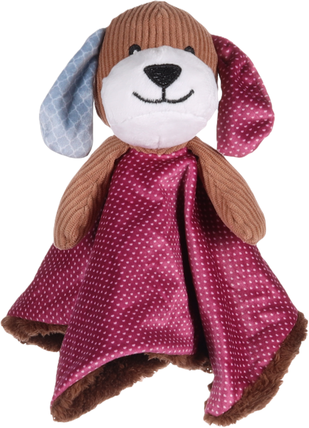 Hundleksak Nilak Dog Puppy, 26cm - Hund - Hundeleker & spill - Myke leker - Flamingo