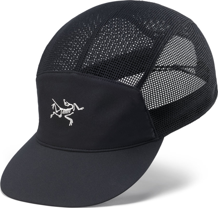 Bilde av Arc'teryx Norvan Mesh 5 Panel Cap Black/Arctic Silk