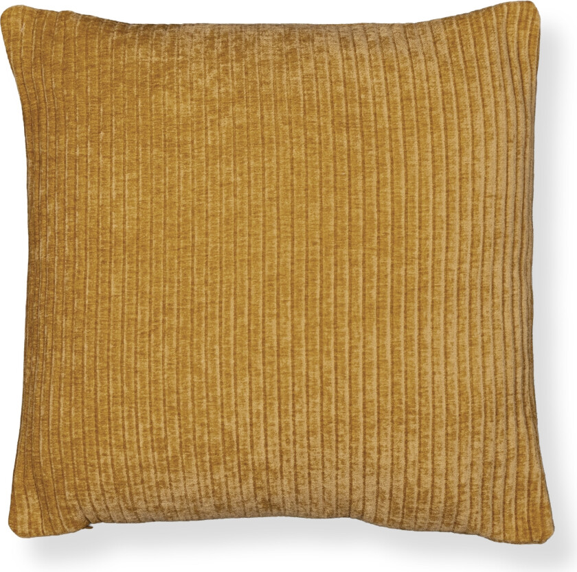Pyntepute 45x45 cm - Oransje sofapute med fløyelslook - Myk pute til sofaen - Borg Living