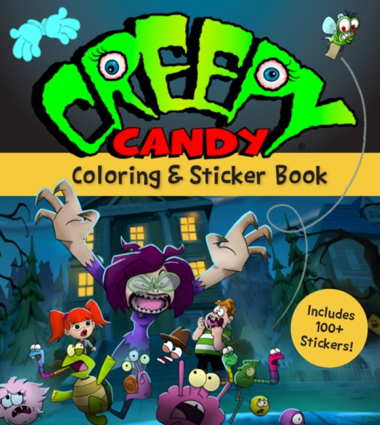 Creepy Candy Coloring & Sticker Book The Official Coloring Book of the Creepy Candy Show: Includes Over 100 Stickers!