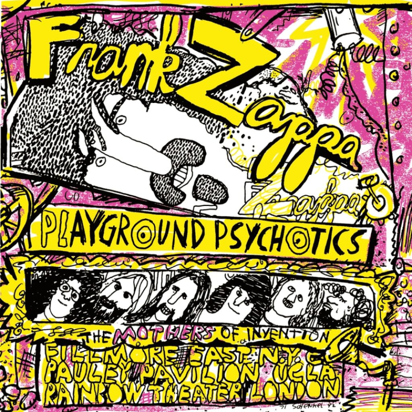 Frank & The Mothers Of Invention Zappa Playground Psychotics CD