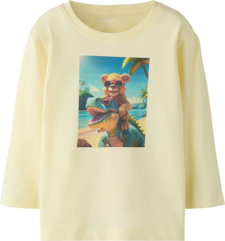 Genser - NmmVoto - Pear Sorbet/Dino Bear - - 7-8 år (122-128) - Genser