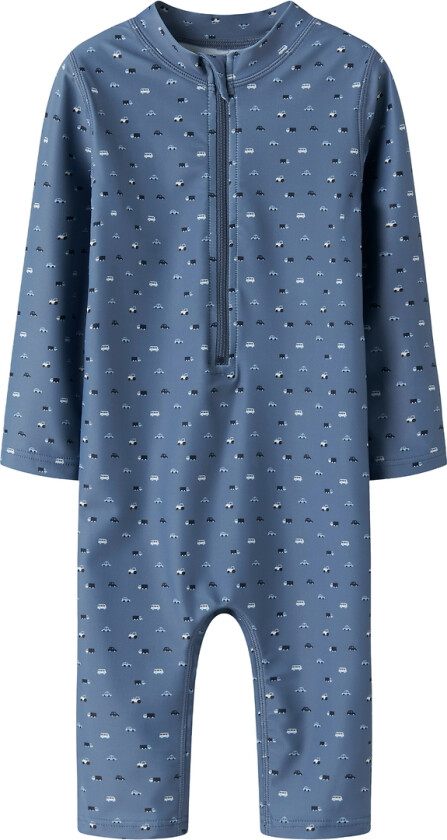 Badedrakt - NmmZippo - Vintage Indigo - - 1½ år (86) - Badetøy