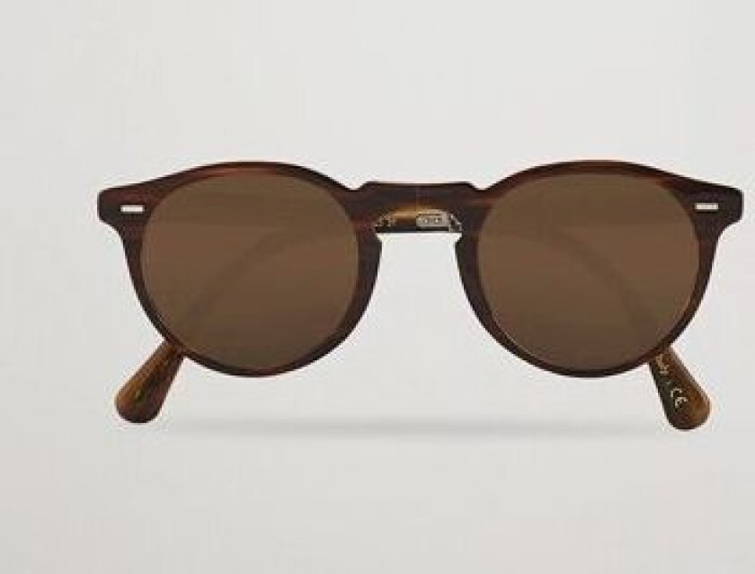 Gregory Peck 1962 Folding Sunglasses Dark Brown
