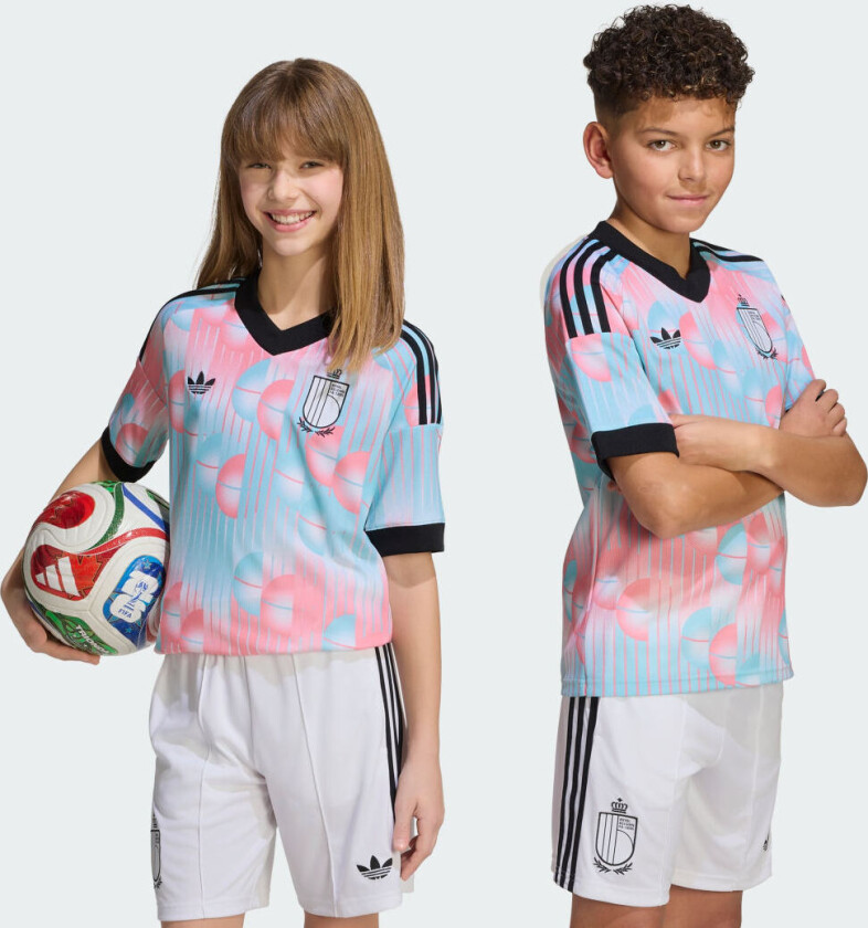 Belgia Bortedrakt World Cup 2026 Barn - adidas, størrelse 128 cm
