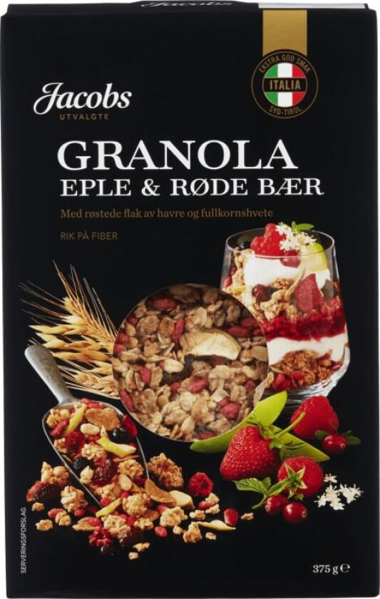 Granola Eple&Bær 375g