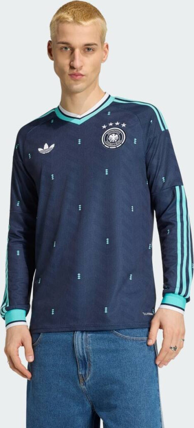 Tyskland Bortedrakt World Cup 2026 Langermet - adidas, størrelse XX-Large