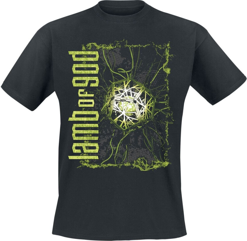 T-skjorte - Side Logo Oblivion - S til 4XL - Herrer - svart