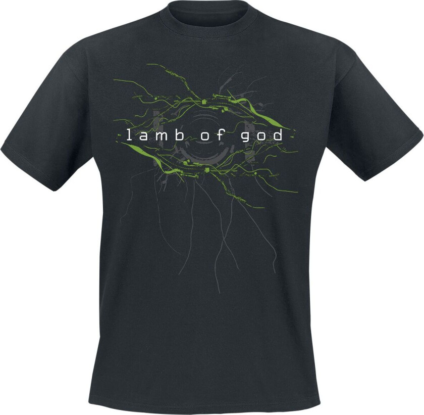 T-skjorte - Wired - S til 4XL - Herrer - svart