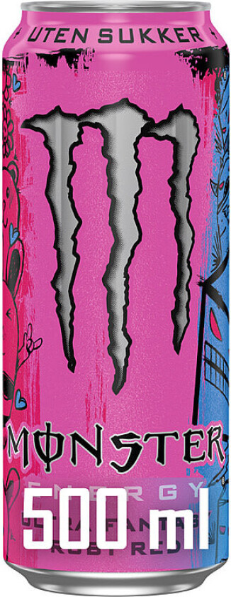 Ultra Fantasy Ruby Red er muligens den best smakende Ultra hittil! Ikke for søt og ikke for syrlig - med en frisk rosa grapefrukt smak som imponerer. 500ml boks med unikt design.