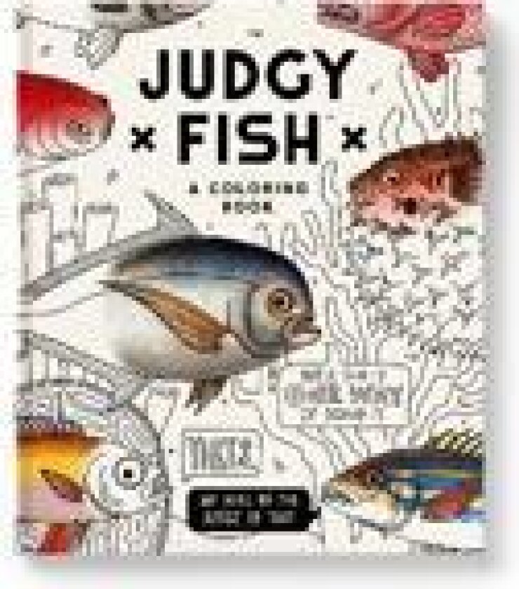Judgy Fish Coloring Book
