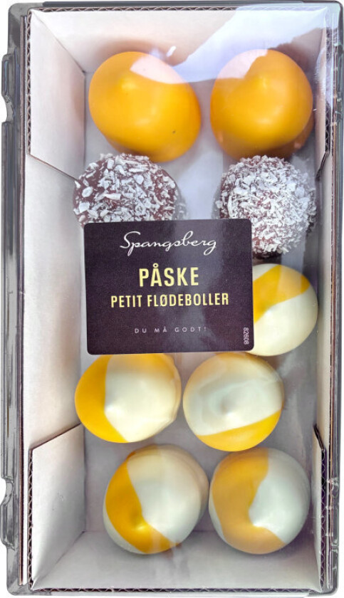 Mini Påskeflødebolle Små flødeboller til påske