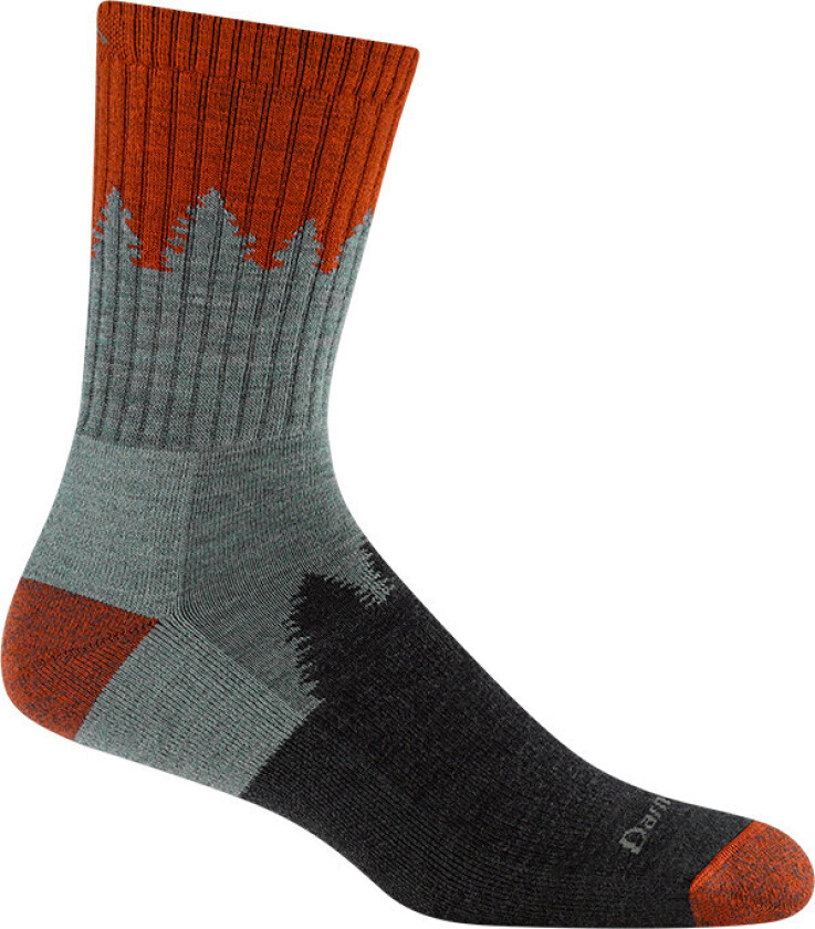 Men's Number 2 Micro Crew Midweight Hiking Sock Seafoam