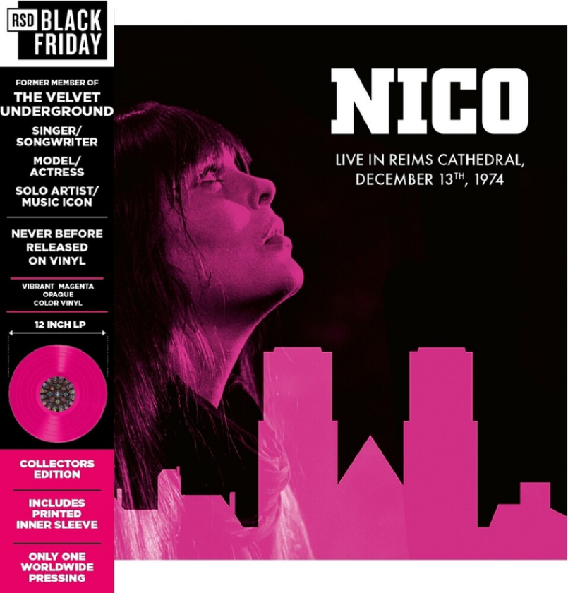 Nico Live In Reims Cathedral 1974 LP/Vinyl