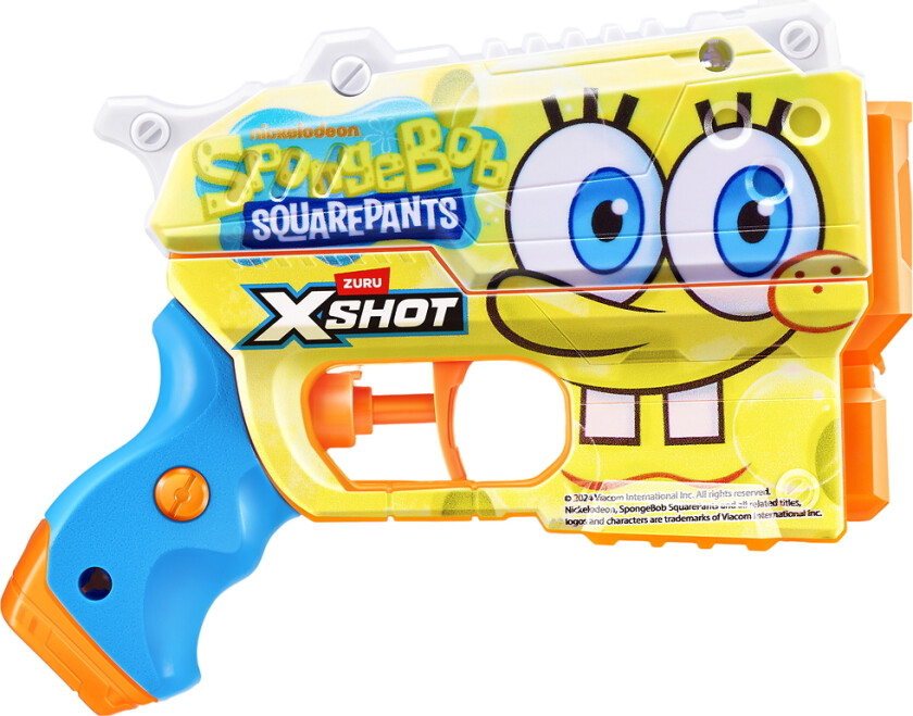 X-Shot Vannpistol - Svampebob - Fast-Fyll - X-SHOT - OneSize - Leketøy