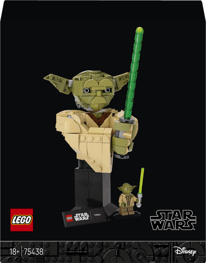 Star Wars 75438 Byste av Yoda